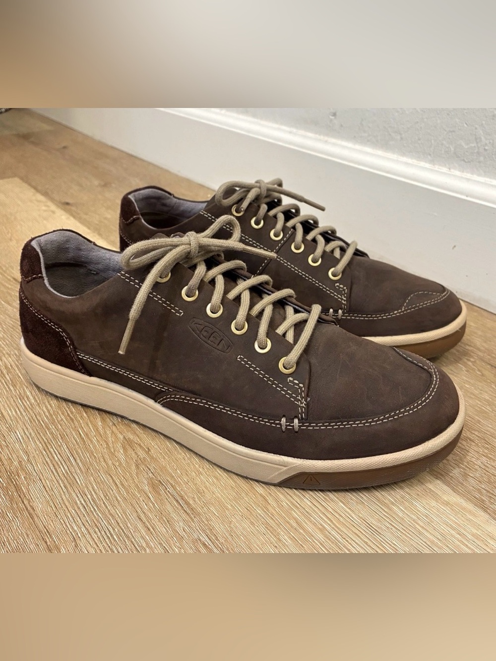 KEEN Glenhaven Leather Lace Up Shoes Brown Men’s US 11 EU 44.5 1019515
Like New